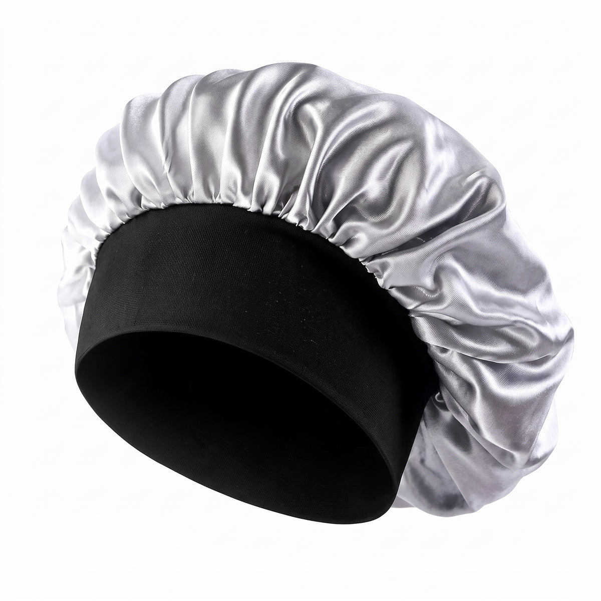 Bonnet de nuit en satin