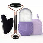 Coffret rouleau de glace & gua sha