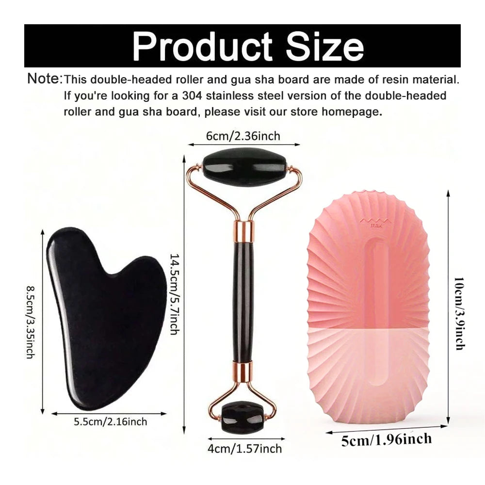 Coffret rouleau de glace & gua sha