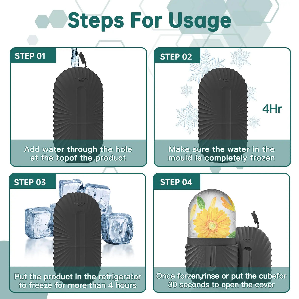 Coffret rouleau de glace & gua sha
