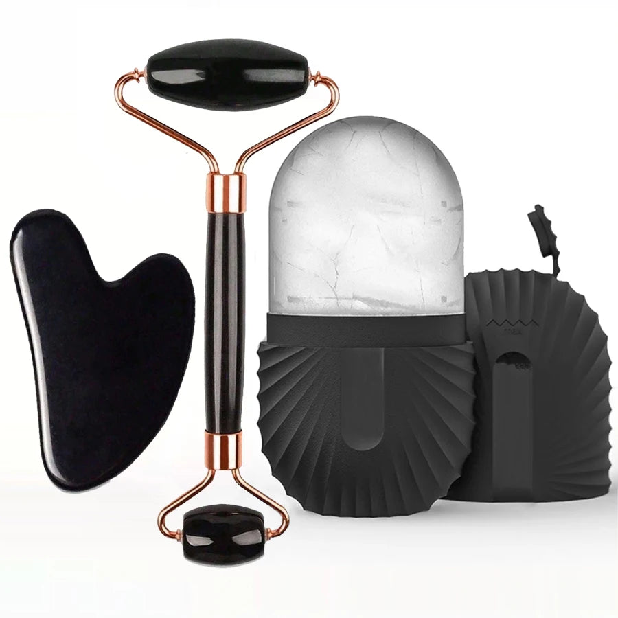 Coffret rouleau de glace & gua sha